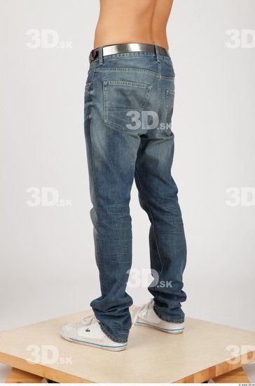 Leg Whole Body Man Casual Jeans Slim Studio photo references