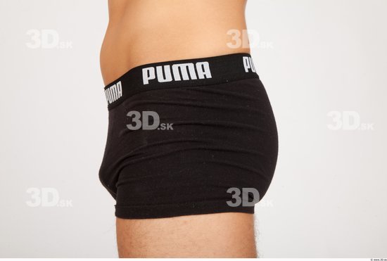 Hips Whole Body Man Casual Underwear Shorts Slim Studio photo references