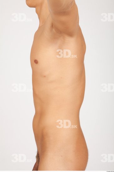 Upper Body Whole Body Man Nude Casual Slim Studio photo references