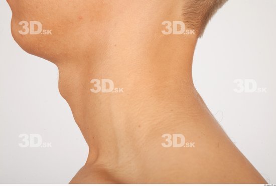 Neck Whole Body Man Nude Casual Slim Studio photo references