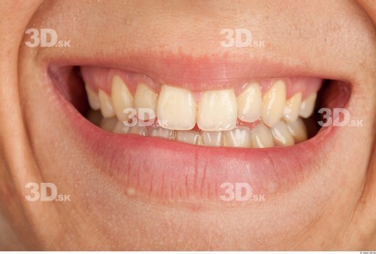 Whole Body Teeth Man Casual Slim Studio photo references