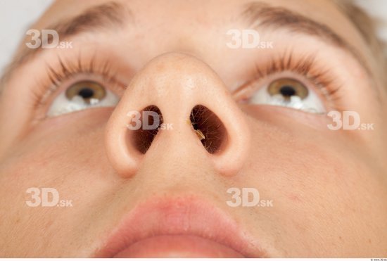 Nose Whole Body Man Casual Slim Studio photo references