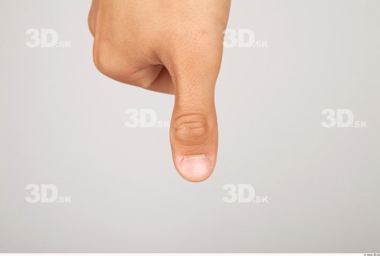 Fingers Whole Body Man Casual Slim Studio photo references