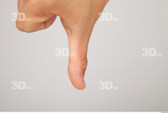 Fingers Whole Body Man Casual Slim Studio photo references