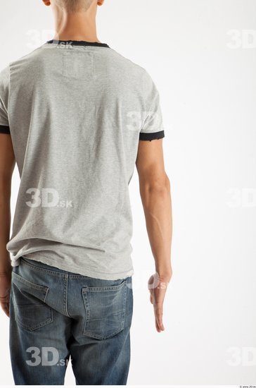 Arm Man Animation references White Casual T shirt Slim