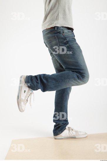 Leg Man Animation references White Casual Jeans Slim