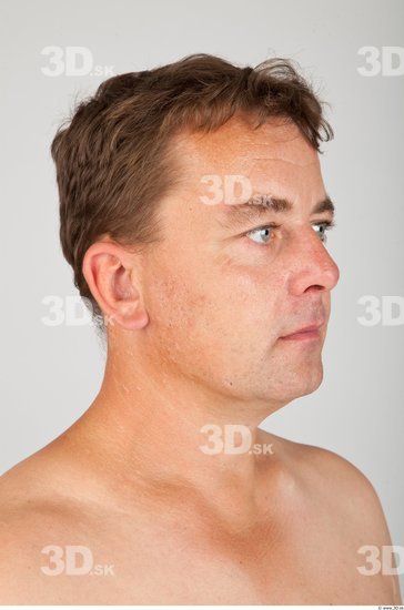 Head Man White Average Female Studio Poses