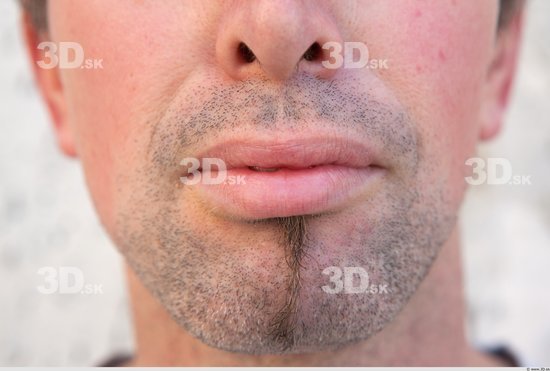 Mouth Man Casual Average Bearded Street photo references