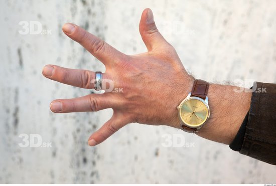 Man Casual Average Watch Palm Street photo references