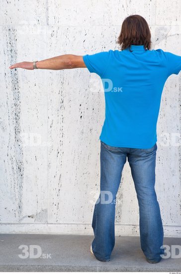 Whole Body Man T poses White Casual Average