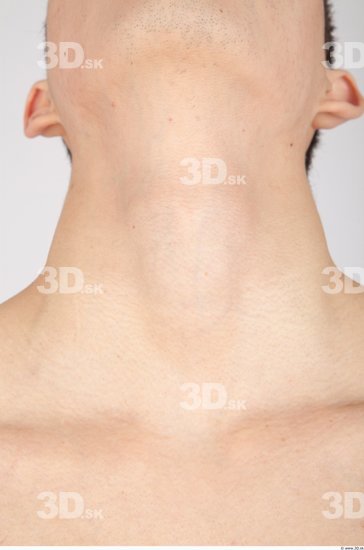 Neck Whole Body Man Asian Casual Slim Studio photo references