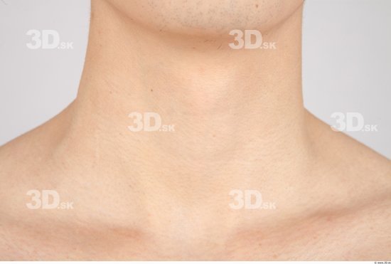 Neck Whole Body Man Asian Casual Slim Studio photo references