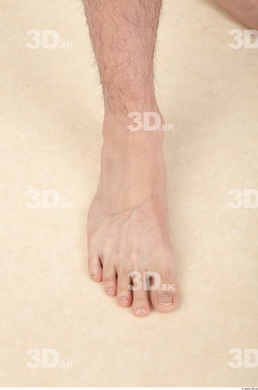 Foot Whole Body Man Asian Nude Casual Slim Studio photo references