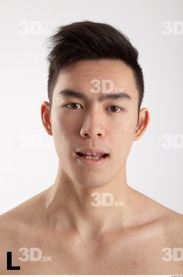 Head Phonemes Man Asian Slim