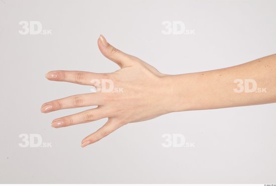 Hand Whole Body Woman Casual Slim Studio photo references