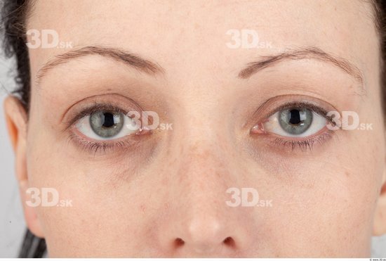 Eye Whole Body Woman Casual Slim Studio photo references