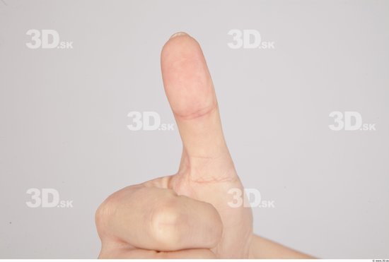 Fingers Whole Body Woman Casual Slim Studio photo references