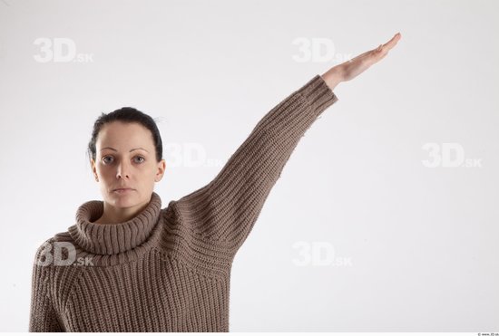 Arm Woman Animation references White Casual Sweater Slim