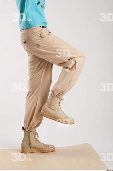 Whole Body Man Other White Casual Slim Male Studio Poses