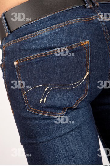 Woman Casual Jeans Slim Studio photo references