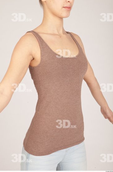 Upper Body Casual Singlet Studio photo references