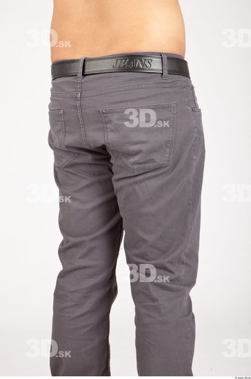 Thigh Man Casual Trousers Average Studio photo references