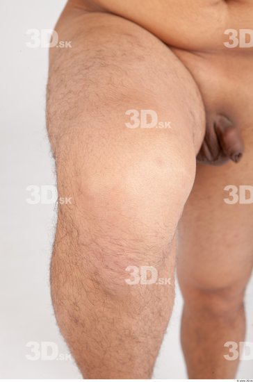 Knee Man Asian Nude Average Studio photo references