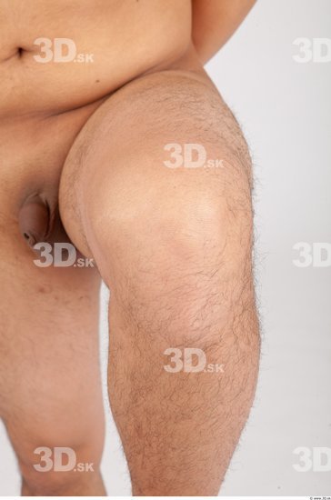 Knee Man Asian Nude Average Studio photo references