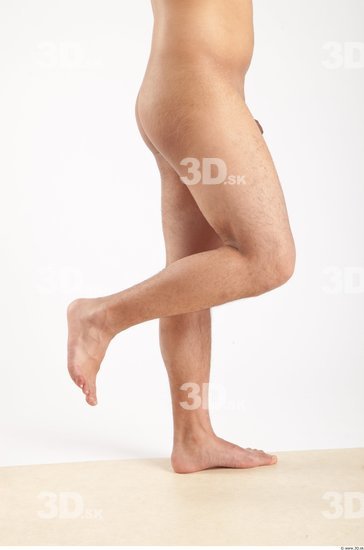 Leg Whole Body Man Animation references Asian Nude Casual Average Studio photo references