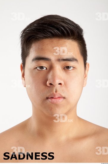 Head Emotions Man Asian Average