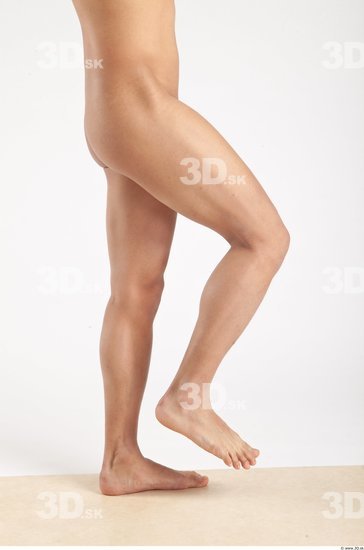 Leg Whole Body Man Animation references Asian Nude Casual Slim Studio photo references