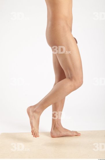 Leg Whole Body Man Animation references Asian Nude Casual Slim Studio photo references