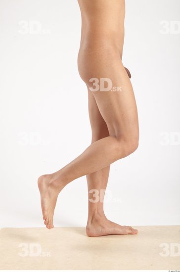 Leg Whole Body Man Animation references Asian Nude Casual Slim Studio photo references