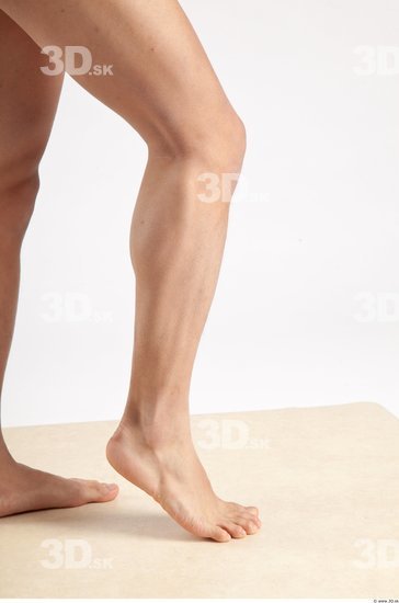 Leg Whole Body Man Animation references Asian Nude Casual Slim Studio photo references