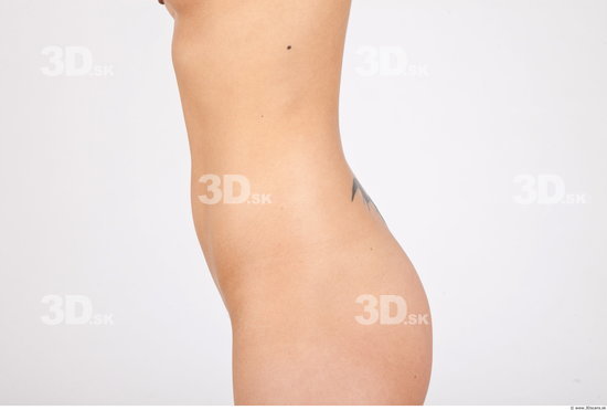Whole Body Woman Asian Nude Average Studio photo references