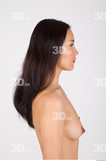 Whole Body Woman Asian Nude Average Studio photo references