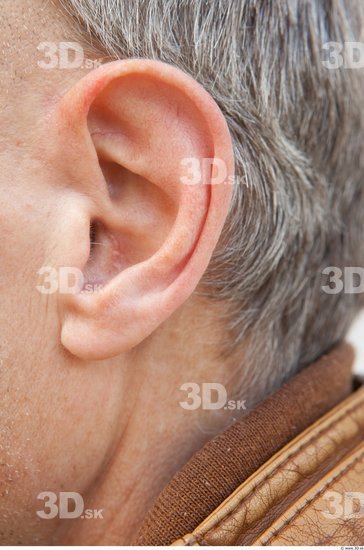 Ear Man Casual Average Street photo references