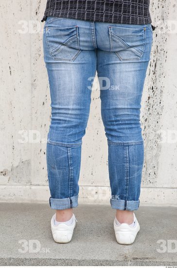 Leg Woman Casual Jeans Average Street photo references