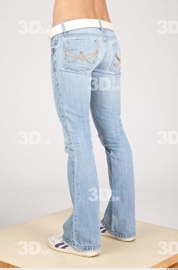 Leg Casual Jeans Slim Studio photo references