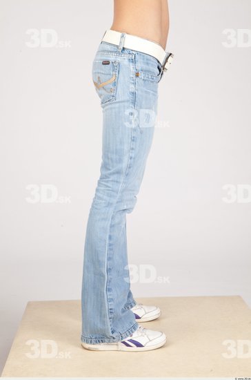 Leg Casual Jeans Slim Studio photo references