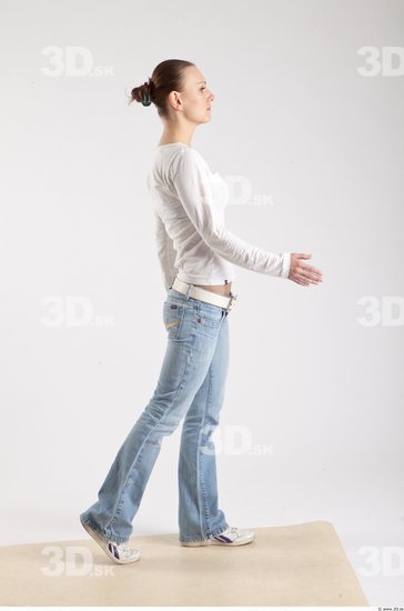 Whole Body Woman Animation references White Casual Slim
