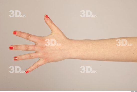 Hand Woman Slim Studio photo references