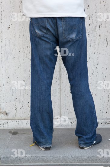 Leg Man White Casual Jeans Average