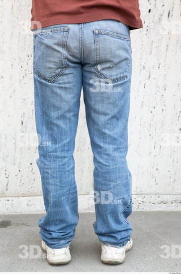 Leg Man White Casual Jeans Average