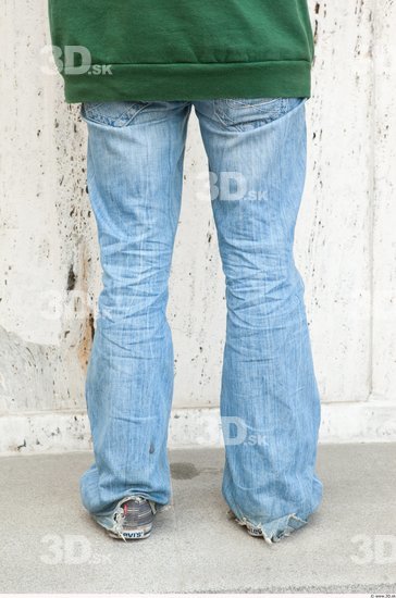 Leg Man Casual Jeans Average Street photo references