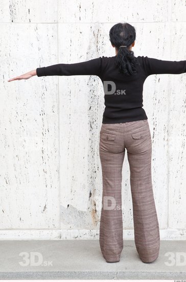 Whole Body Woman T poses Casual Average Street photo references