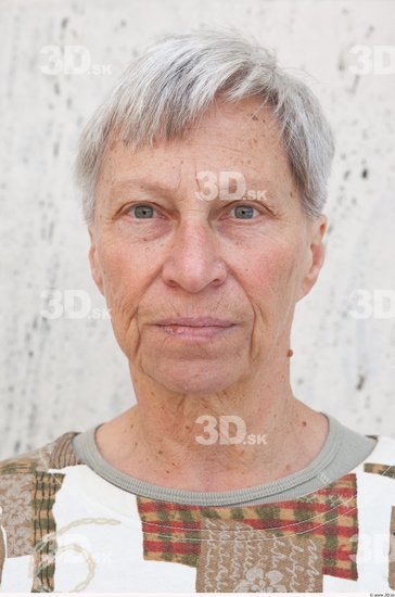 Head Woman Casual Average Wrinkles Street photo references