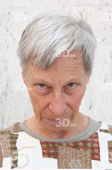 Head Woman Casual Average Wrinkles Street photo references