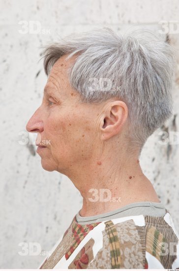 Head Woman Casual Average Wrinkles Street photo references