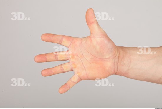 Hand Man White Muscular